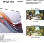HP 527sa- 27" FHD Monitor with Integrated Speakers (1920x1080, IPS, 100 Hz, 5ms, 99% sRGB, 300 Nits, Contrast 1500:1) White with Silver Stand - Image 6