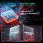 HOTWAV R9 Ultra 5G Tablet Rugerized, 24GB + 512GB/TF 2TB Tablets, 2K 11 Inches, Android 15, 20080mAh 20W, 64MP + 16MP + 20MP Camera, Dual SIM 5G/GPS/OTG/ IP68 & IP69K with Stand and Stylus - Imagen 4