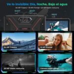 HOTWAV R9 Ultra 5G Tablet Rugerized, 24GB + 512GB/TF 2TB Tablets, 2K 11 Inches, Android 15, 20080mAh 20W, 64MP + 16MP + 20MP Camera, Dual SIM 5G/GPS/OTG/ IP68 & IP69K with Stand and Stylus - Imagen 7