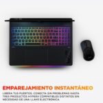 HP OMEN MAX 16-ak0007ns – Gaming Laptop 16" 2.5K WQXGA (Ryzen AI 9 HX 375, 32GB RAM, 1TB, NVIDIA GeForce RTX 5070 TI, Windows 11) Black – Spanish QWERTY Keyboard - Imagen 5
