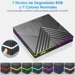 External CD DVD Reader, USB 3.0 and Type-C CD DVD Burner External Drive, RGB Floppy Drive CD DVD +/-RW Drive for PC Laptop Desktop MacBook Mac OS Win11/10/8/7/XP Linux Vista - Image 3