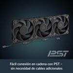 ARCTIC P12 Pro PST (5 Pieces) - Powerful PC Premium Case Fan, 120mm PWM Case Fan with Y-Cable Splitter, 600-3000rpm, 0rpm - Image 6