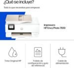 HP Envy Photo 7930, A4 Color Inkjet All-in-One Printer, Wi-Fi Dual Band, Automatic Double-Sided Printing, 35-Sheet ADF, Photo Tray, 6 Months Instant Ink - Imagen 8