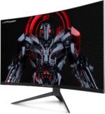 LC-Power 32-Inch Curved Gaming Monitor, 165hz, 1500R, Hdr10, 1920x1080, HDMI, DP, 1080p, Freesync & G-Sync Compatibility - LC-M32-FHD-165-C-A - Image 4