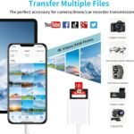 SD Card Reader for iPhone, SD/Micro SD Card Adapter, Lightning Photography Memory Card Adapter, SD Card Adapter for iPhone 14/13/12/11, Play and Plug - Image 4