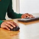 Amazon Basics Ergonomic Wireless Mouse Adjustable DPI Black - Imagen 5