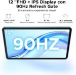 DOOGEE Tab E3+ VIP Android 15 Tablet 12 Inch, 32GB+256GB/2TB G100 with Gemini AI,8800mAh Tablet with Keyboard and Pencil, 4G Dual SIM Tablet Gaming, 13MP+5MP, WiFi 5G/GPS/OTG/Face ID/Jack 3.5mm - Imagen 3