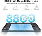 DOOGEE Tab E3+ VIP Android 15 Tablet 12 Inch, 32GB+256GB/2TB G100 with Gemini AI,8800mAh Tablet with Keyboard and Pencil, 4G Dual SIM Tablet Gaming, 13MP+5MP, WiFi 5G/GPS/OTG/Face ID/Jack 3.5mm - Imagen 9