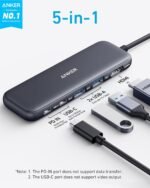 Anker USB C Hub, 332 5-in-1 USB Hub with 4K HDMI Display, 5Gbps Data Port and 2 USB-A Ports for MacBook Pro, Air, DELL XPS, Lenovo Thinkpad, HP Laptops More - Image 3