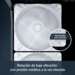 ARCTIC P14 Max - 140mm PC Fan, Fan, CPU Case Fan, High Performance Case Fan, PWM Controlled 400–2800 rpm, For Static Pressure, 0dB Mode - White - Image 5