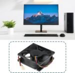 Ventilador de Refrigeración para Disipador Térmico de Escritorio de 4 Pines FA08025M12LPA (80 X 80 X 25 Mm) Compatible con HP Pavilion 500-023w - Image 3