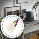 Ventilador de Refrigeración para Disipador Térmico de Escritorio de 4 Pines FA08025M12LPA (80 X 80 X 25 Mm) Compatible con HP Pavilion 500-023w - Image 4