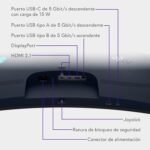 Alienware 34 Gaming Monitor - AW3425DW, WQHD (3440x1440), 21:9 1800R Curved, 240Hz, QD OLED, 0.03ms, NVIDIA G-Sync Compatible, AMD FreeSync Premium Pro, HDR True Black 400, USB-C, - Imagen 13