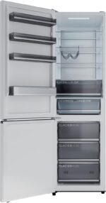 Cecotec Combi Total No Frost Bolero CoolMarket Combi 456 White Glass C, 456 L, Height 201 cm and 59.5 cm Wide, MAX INSIDE with VIP tech, Compressor Inverter Plus, Wine Rack and Glass Trays - Imagen 5