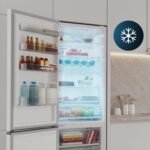 Cecotec Combi Total No Frost Bolero CoolMarket Combi 456 White Glass C, 456 L, Height 201 cm and 59.5 cm Wide, MAX INSIDE with VIP tech, Compressor Inverter Plus, Wine Rack and Glass Trays - Imagen 8