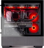 Skytech Gaming PC Desktop - Intel Core i7 12700F 2.1GHz, NVIDIA RTX 4070 Ti, 1TB NVME SSD, 16GB DDR4 RAM 3200, 750W Gold PSU, 360mm AIO, 11AC Wi-Fi, Windows 11 Home 64-bits, Black - Imagen 8