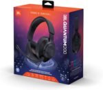JBL Quantum 200 Gaming Headphones with QuantumSOUND Sound and Microphone, Eye-catching Design, Compatible with Multiple Platforms, Black - Imagen 7