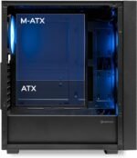 UNYKAch Revelat Mesh Compact Edition ATX Case | Gaming Chassis with 4 ×120 mm ARGB Fans, USB-C Gen 2, Tempered Glass, Cooling Support 240mm, Mesh Mesh - Image 6