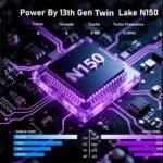 16 Inch Laptop RAM 16GB SSD 1TB, Processor N150 (1.2 to 3.6GHz) Laptop, Laptop PC, Notebook, Laptop, 6000Mah/Full Backlit Keyboard/1920x1200P/Webcam - Image 3