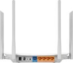 TP-Link Archer C50 Dual Band WiFi Router, 1200Mbps, 2.4GHz 300Mbps and 5GHz at 867Mbps, 4 External Antennas, Fast Ethernet, 100Mbps Port, White - Imagen 3