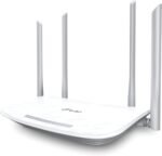 TP-Link Archer C50 Dual Band WiFi Router, 1200Mbps, 2.4GHz 300Mbps and 5GHz at 867Mbps, 4 External Antennas, Fast Ethernet, 100Mbps Port, White - Imagen 5