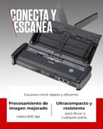Canon imageFORMULA P-215II Portable Duplex Scanner | USB Powered | Home, Office & Away | Up to 15 pag/min | 20-Sheet Feeder | Includes Canon CaptureOnTouch Lite Software - Imagen 5