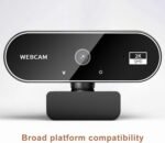 Cámara Web 4k - Cámara De Vídeo Con Enfoque Automático USB 2.0 | Monitor Inalámbrico 30FPS 2560x1440P, CámaRra Web Con Micrófono Incorporado De 120g Para Reuniones De Llamadas De Negocios, Vídeo Para - Imagen 7