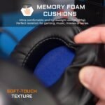 The G-Lab Korp Thallium Gaming Headset – USB 7.1 Digital Surround, Noise Cancelling Microphone, RGB LED – Compatible with PC PS4, PS5, Black - Image 5