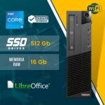 Lenovo, Ready to Use Desktop PC Intel i5 Desktop PC 16GB RAM 512GB SSD Free Package (Renewed) - Image 3