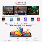 2026 Latest Tablet 10 Inch Android 15 with Gemini AI, 18GB RAM + 128GB ROM (TF 1TB), Octa-Core 2.0GHZ, GMS, Widevine L1, OTG,5G WiFi 6 & BT 5.0,Tablet with Stylus - Imagen 5