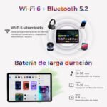 2026 Latest Tablet 10 Inch Android 15 with Gemini AI, 18GB RAM + 128GB ROM (TF 1TB), Octa-Core 2.0GHZ, GMS, Widevine L1, OTG,5G WiFi 6 & BT 5.0,Tablet with Stylus - Imagen 8