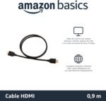 Amazon Basics 4K HDMI Cable 0.9 m, High Speed 18Gbps with Ethernet, 4K@60Hz, 2160p, Black - Image 3