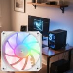 PC Case Fans, Computer Case Case Fan | Low to Low Profile RGB Silent Radiator Coolers for Home Gaming PC Building, - Imagen 4