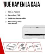 Canon PIXMA TS6550I - All-in-One Printer with Wi-Fi Connectivity and 1.42" OLED Display | Wireless for Easy Printing from Your Smartphone PIXMA Print Plan - Image 5