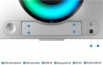 SAMSUNG 49" Odyssey QD-OLED G9 (G95SC) Series Curved Smart Gaming Monitor, 240Hz, 0.03ms, AMD Freestyle Premium Pro, G-Sync Compatible, Dual QHD, Neo Quantum Processor Pro, LS49CG954SNXZA, 2023 - Image 4