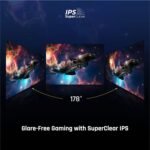 ViewSonic VX2757-2K-PRO 27-Inch Gaming Monitor, WQHD 2560p x 1440p, 200Hz, 1ms MPRT, IPS Panel, G-Sync Compatible, 111% sRGB, HDR10, Frameless Design, HDMI 2.0 x 2, Display Port - Imagen 4