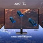 ViewSonic VX2757-2K-PRO 27-Inch Gaming Monitor, WQHD 2560p x 1440p, 200Hz, 1ms MPRT, IPS Panel, G-Sync Compatible, 111% sRGB, HDR10, Frameless Design, HDMI 2.0 x 2, Display Port - Imagen 5