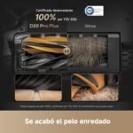 DREAME D20 Pro Plus 2-in-1 Robot Vacuum Cleaner and Scrubbing, 13,000 Pa, Double Brush for Pet Hair, Corner Cleaning, Emptying, LDS Navigation, Laser Dodging, Hard Floors/Carpets, 5200mAh - Imagen 5