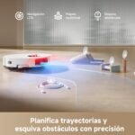 DREAME D20 Pro Plus 2-in-1 Robot Vacuum Cleaner and Scrubbing, 13,000 Pa, Double Brush for Pet Hair, Corner Cleaning, Emptying, LDS Navigation, Laser Dodging, Hard Floors/Carpets, 5200mAh - Imagen 8