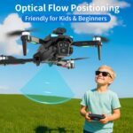 Foldable Drone with 1080P Camera and 2.8" LCD Screen, Obstacle Evasion Brushless Motor, WiFi FPV Quadcopter, Trajectory Flight, 16 Min Flight Time, For Adults/Beginners - Imagen 3