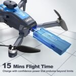 Foldable Drone with 1080P Camera and 2.8" LCD Screen, Obstacle Evasion Brushless Motor, WiFi FPV Quadcopter, Trajectory Flight, 16 Min Flight Time, For Adults/Beginners - Imagen 6