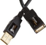 AmazonBasics USB-A 2.0 Type Extension Cable (1 m), Black - Imagen 6