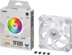 Asus - Ventilateur TUF Gaming TF120 ARGB White Edition - Imagen 3