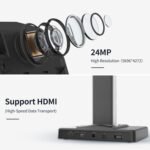 CZUR ET24 Pro Book Scanner, 24MP Professional Document Scanner with Auto-Flat Technology, A3 Capability, HDMI Support and Windows/macOS/Linux Compatibility - Imagen 3