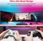 Z-Edge Gaming Monitor 27 Inch, Curved Monitor 280 Hz (DP), Curved PC Display, 1ms MPRT, FHD(1920x1080), FreeSync, LED 16:9 with HDMI Cable, 1500R VA, 2* HDMI2.0 & 2* DP 1.2 - Image 8