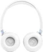 JBL Tune 680 NC, Auriculares supraaurales inalámbricos Ligeros con cancelación de Ruido adaptativa, Bluetooth 6.0 y 76 Horas de batería, Google Fast Pair, Microsoft Swift Pair, Blanco - Image 4