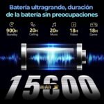 HOTWAV R7 Rugged Tablet, Battery 15600mAh 12+256GB 2TB Expandable 16MP+16MP Camera 10.1'' HD+ Tablet Rugged 4G LTE Rugged Tablet Android 13 Tablet PC Rugged 2.4+5G WiFi/OTG/GPS/Face ID - Imagen 4