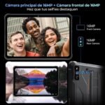 HOTWAV R7 Rugged Tablet, Battery 15600mAh 12+256GB 2TB Expandable 16MP+16MP Camera 10.1'' HD+ Tablet Rugged 4G LTE Rugged Tablet Android 13 Tablet PC Rugged 2.4+5G WiFi/OTG/GPS/Face ID - Imagen 7