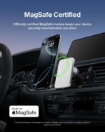 Belkin PRO Car Air Vent Mount with MagSafe for iPhone 13 Series (Magnetic In-Car Docking for iPhone 13 All Models) - Imagen 3