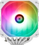 Thermalright Peerless Assassin 120 White ARGB CPU Air Cooler, 6 Heat Pipes, Two TL-C12W-S-PWM 120mm Fans, Aluminum Heatsink Cover, AGHP for AMD AM4 - Imagen 7